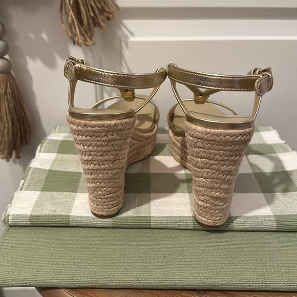 Authentic Michael Kors, Annie Strappy Platform Wedges - Picture 4 of 7